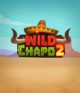 Experience the lively Mexican desert with the Wild Chapo 2 game by Relax Gaming, highlighting a whimsical bull wearing a sombrero against a serene desert backdrop. This graphic portrays the excitement and culture of the game, great for players who enjoy unique themes, offering a entertaining play experience.